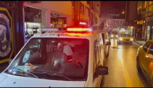 Bursa’nın Yıldırım ilçesi kafeler sokağında alkollü olduğu gerekçesiyle bir mekana