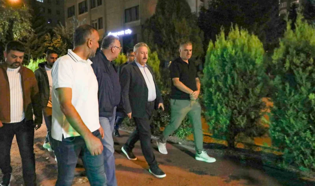 Melikgazi’de vatandaşların daha konforlu, rahat ve güvenli bir şekilde vakit