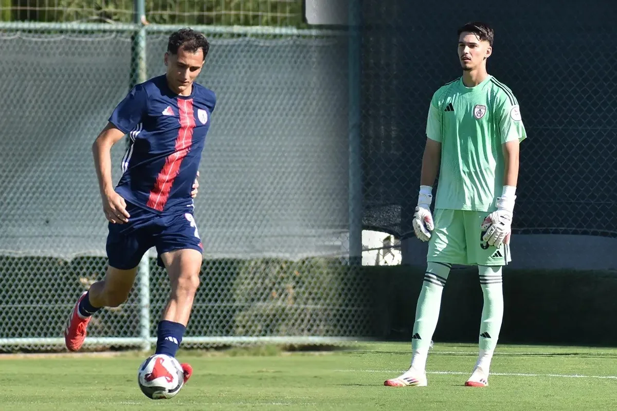 Altınordulu futbolculardan Arif Şimşir ve Birhan Elibol, cumartesi günü iç
