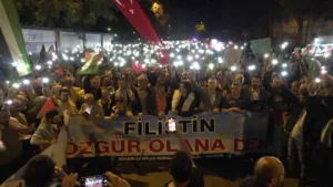 Amasya’da 5 binden fazla kişinin katılımıyla katılımıyla “Gazze kararlılık ve
