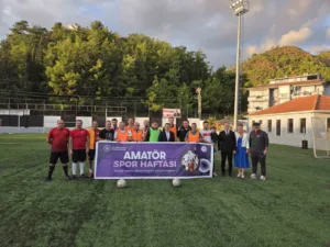 Muğla’nın Marmaris ilçesinde ‘Amatör Spor Haftası’ etkinlikleri dahilinde, İlçe Gençlik