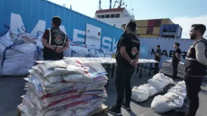Ticaret Bakanlığı Gümrükler Muhafaza Genel Müdürlüğü ekiplerince, İspanya Ulusal Polis