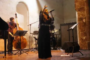 Şanlıurfa Büyükşehir Belediyesi tarafından organize edilen konserde Anadolu ezgilerini caz