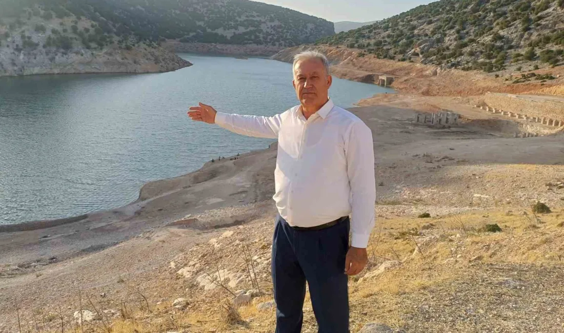 Gaziantep’in Araban ilçesinde bulunan Ardıl Barajı’nda su seviyesi, su alma