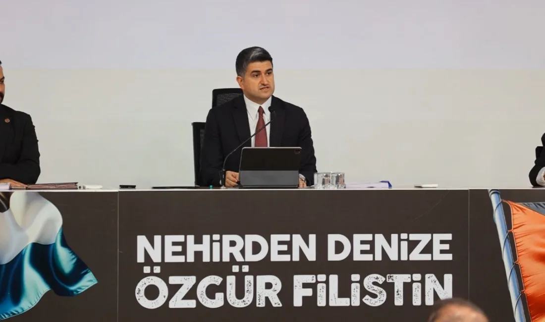 Ataşehir Belediye Meclisi’nin ekim ayı oturumunda Gazze’de süren insani kriz