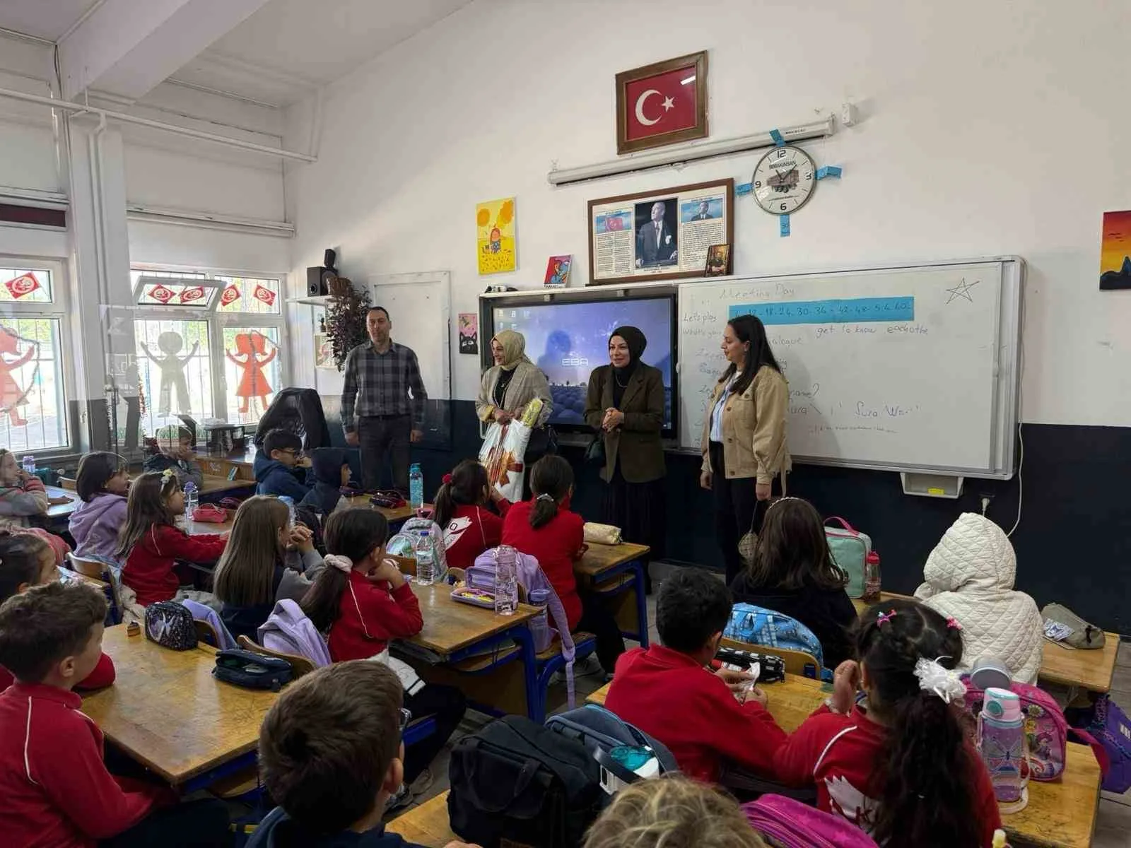 Samsun’un İlkadım Belediyesi tarafından okullarda başlatılan Atık Pil Toplama Kampanyası’nda