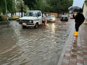 Meteoroloji Genel Müdürlüğü verilerine göre Aydın genelinde etkili olan yağışlarda