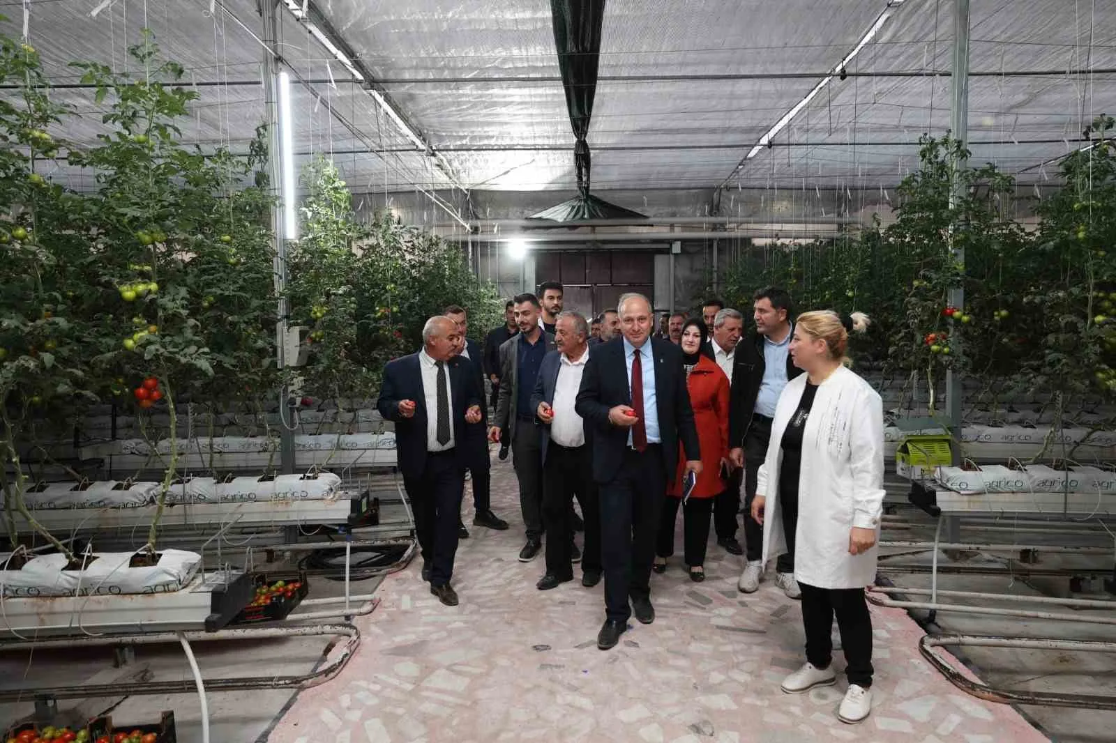 Erzurum’un Aziziye ilçesinde belediyenin yatırım ve hizmetlerine yönelik olarak saha