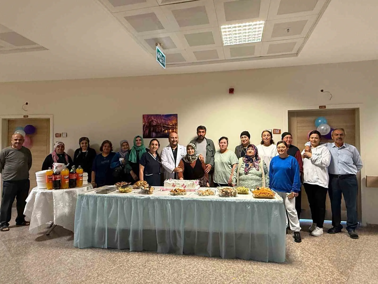 Samsun Bafra Devlet Hastanesi’nde Dünya Palyatif Bakım Günü kutlandı. Başhekim