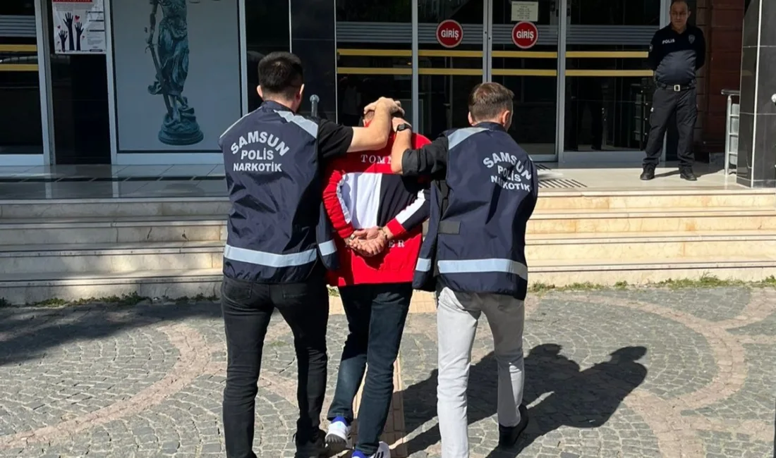 Samsun’da düzenlenen uyuşturucu operasyonunda 1 kişi tutuklandı. İl Emniyet Müdürlüğü