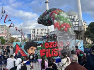 Bağcılar’da AK Parti Bağcılar Gençlik Kolları tarafından “Gazze’deki Kız Çocuklar