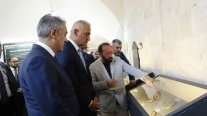 Mardin Kültür Yolu Festivalinin açılış programı için kente gelen Kültür