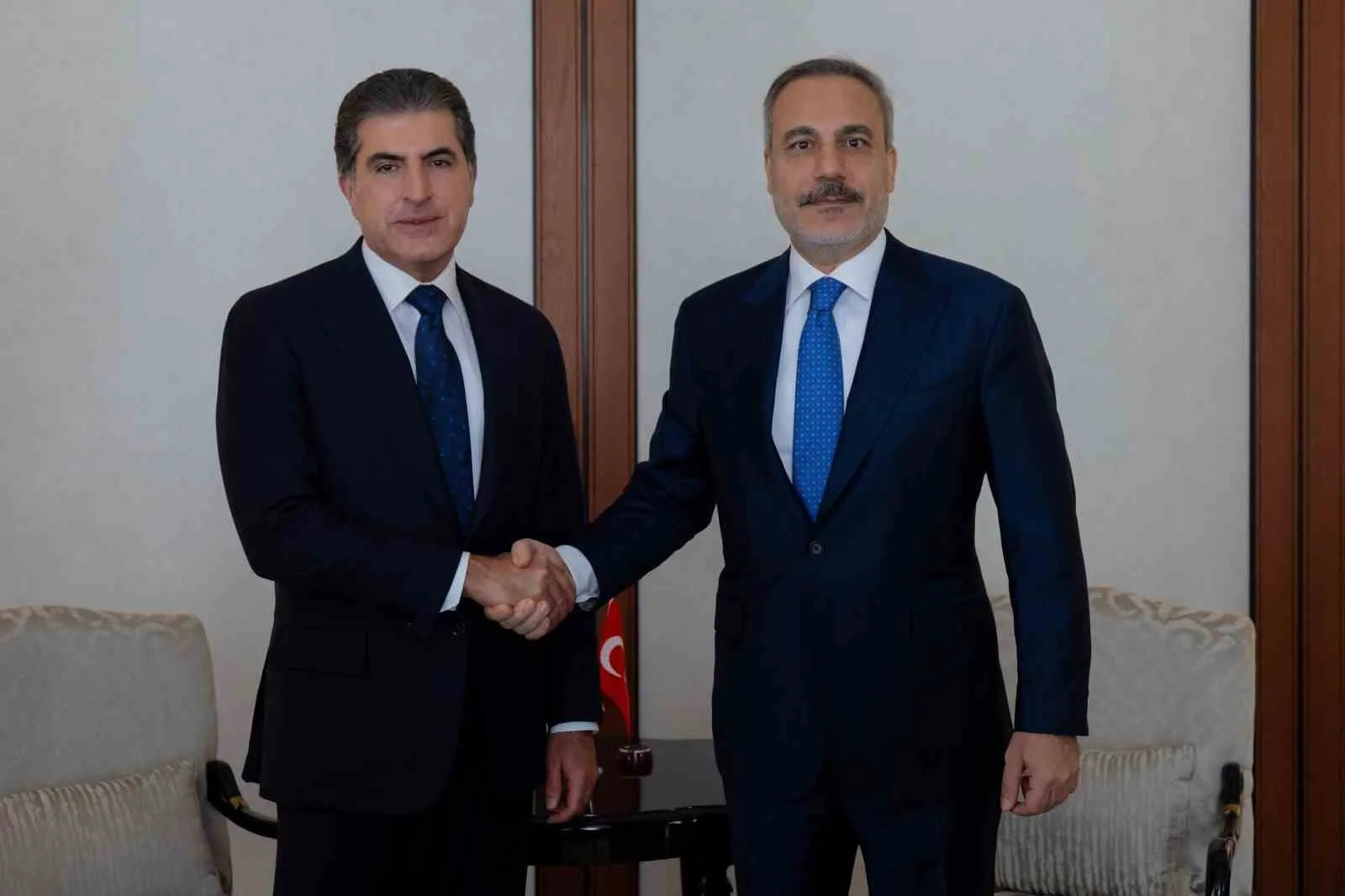 Dışişleri Bakanı Hakan Fidan, Irak Kürt Bölgesel Yönetimi (IKBY) Başkanı