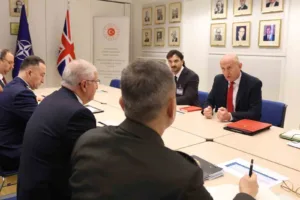 Milli Savunma Bakanı Yaşar Güler, Brüksel’de İngiltere Savunma Bakanı John