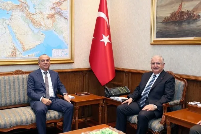Milli Savunma Bakanı Yaşar Güler, Tacikistan’ın Ankara Büyükelçisi Sodiq Ashurboyzoda