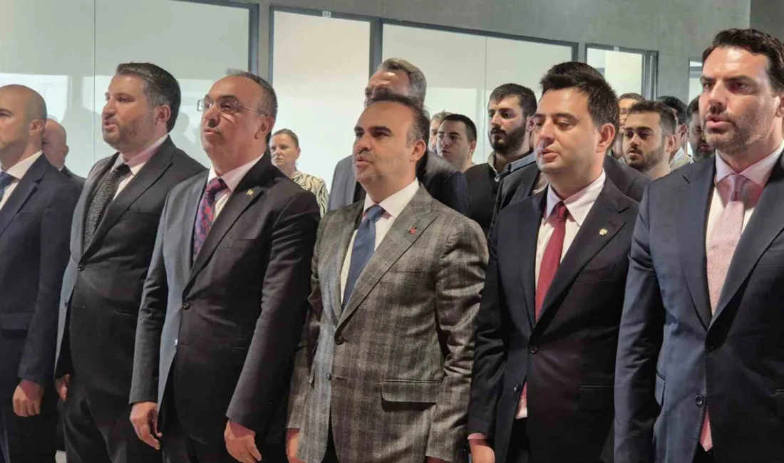 Sanayi ve Teknoloji Bakanı Mehmet Fatih Kacır, milli teknoloji hamlesinin