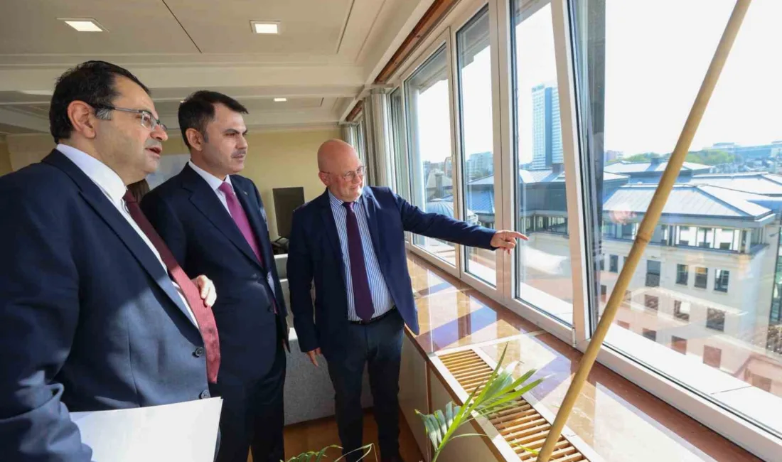 Çevre, Şehircilik ve İklim Değişikliği Bakanı Murat Kurum, Belçika’nın başkenti