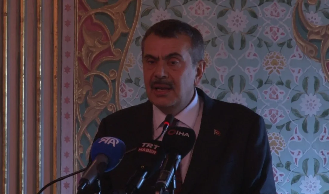 Milli Eğitim Bakanı Yusuf Tekin, “Dünyadaki eğitimle ilgili kişiler asıl