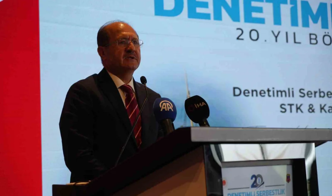 Adalet Bakan Yardımcısı Ramazan Can, “Denetimli serbestlik bir infazın parçasıdır.