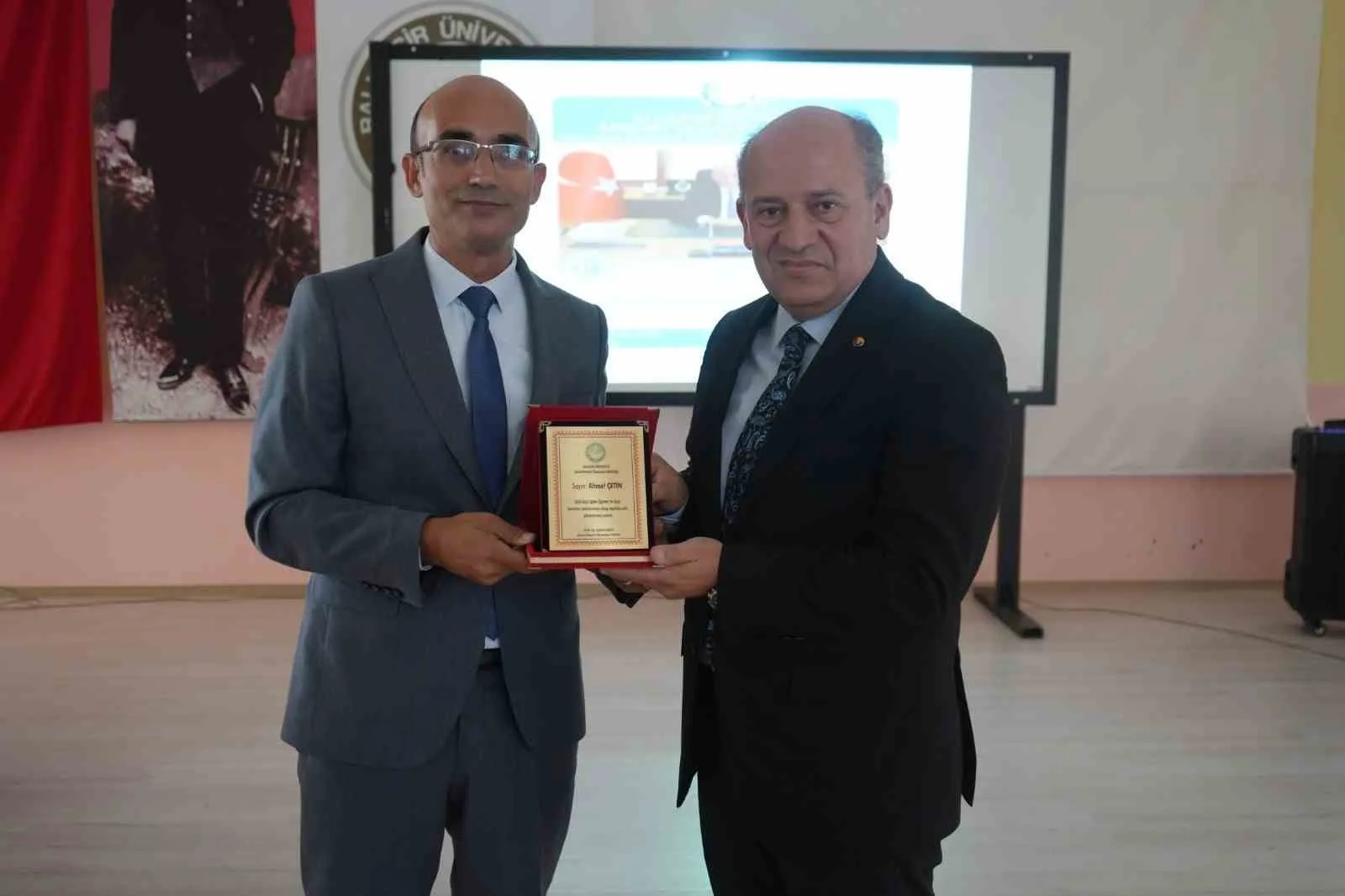 Balıkesir Üniversitesi Edremit Meslek Yüksekokulu’nun 2025-2026 eğitim-öğretim yılı açılış dersi,
