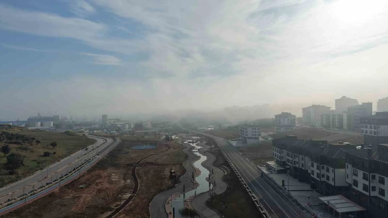 Hafta sonu etkili olan serin ve yağışlı havanın ardından Bandırma