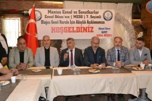 Manisa’da 2026 yılında yapılacak olan Manisa Esnaf ve Sanatkarlar Odası’nın