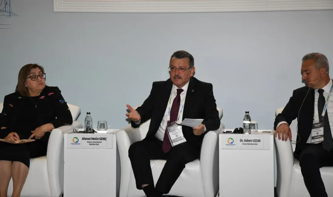 Trabzon Büyükşehir Belediye Başkanı Ahmet Metin Genç, yenilenebilir ve sürdürülebilir