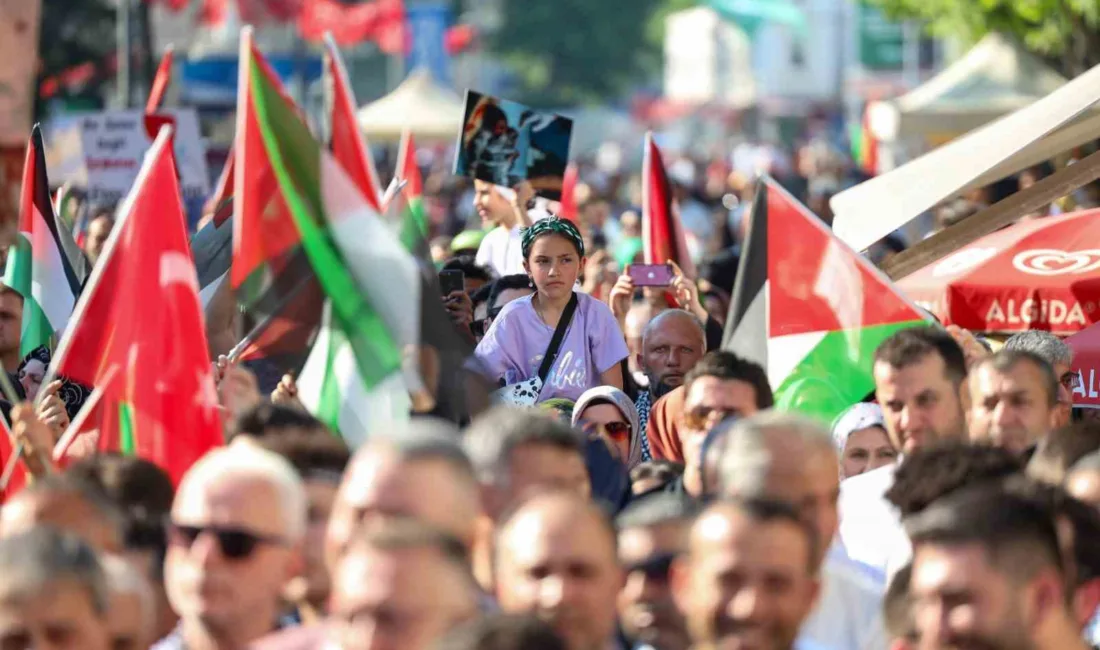 Sakarya Büyükşehir Belediye Başkanı Yusuf Alemdar, Sakarya’da pazar günü Filistin’in