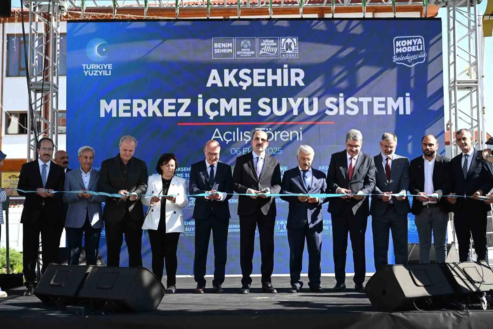 Konya Büyükşehir Belediyesi tarafından Akşehir’de yapımı tamamlanan 104 kilometrelik Merkez
