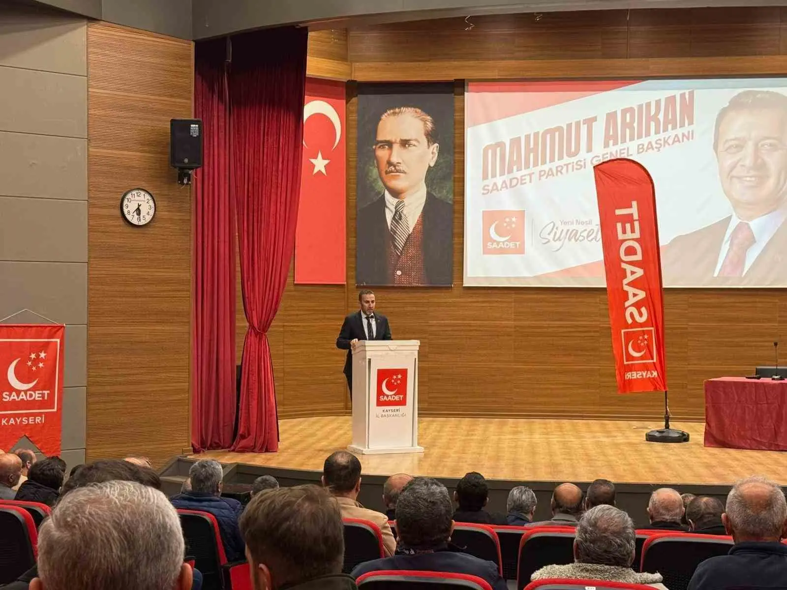 Saadet Partisi Kayseri İl Teşkilatı, Ekim Ayı İl Divan Toplantısı’nı