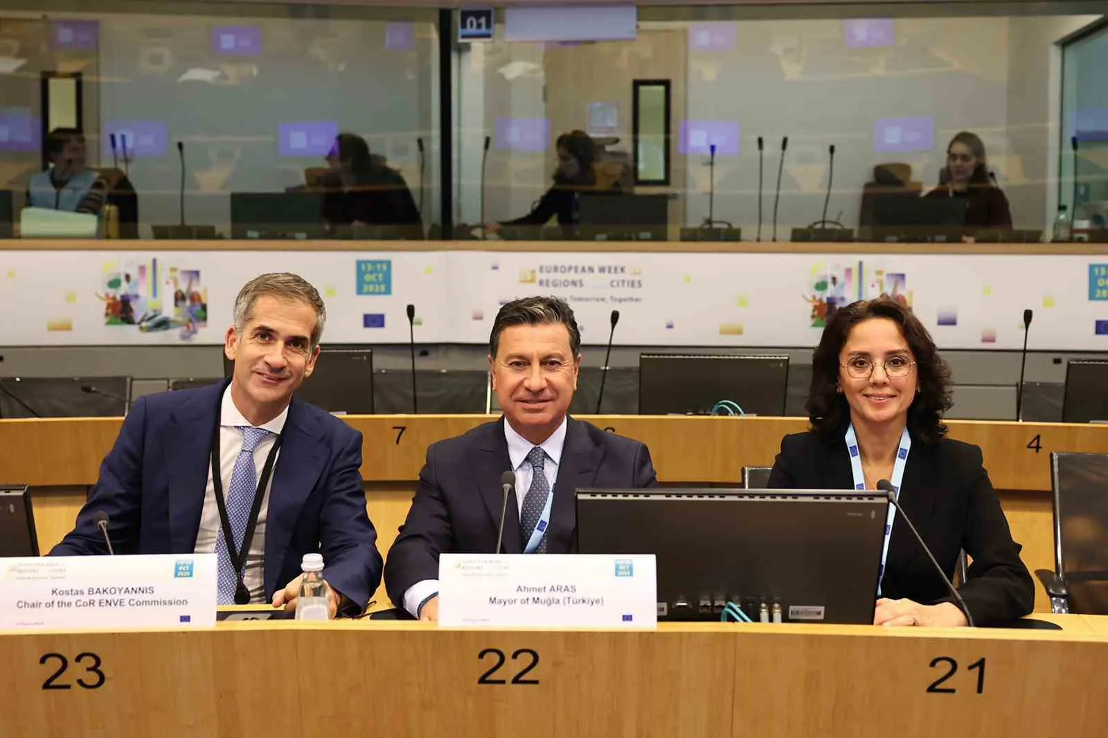 Muğla Büyükşehir Belediye Başkanı Ahmet Aras, Avrupa Birliği kurumlarının kalbi