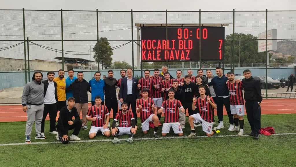 Koçarlı Belediye Başkanı Özgür Arıcı, Koçarlı Belediyespor’un 7-1’lik Kale Davazspor