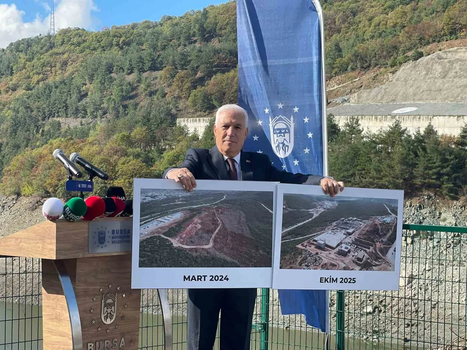 Bursa Büyükşehir Belediye Başkanı Mustafa Bozbey, 2017’de DSİ ile BUSKİ