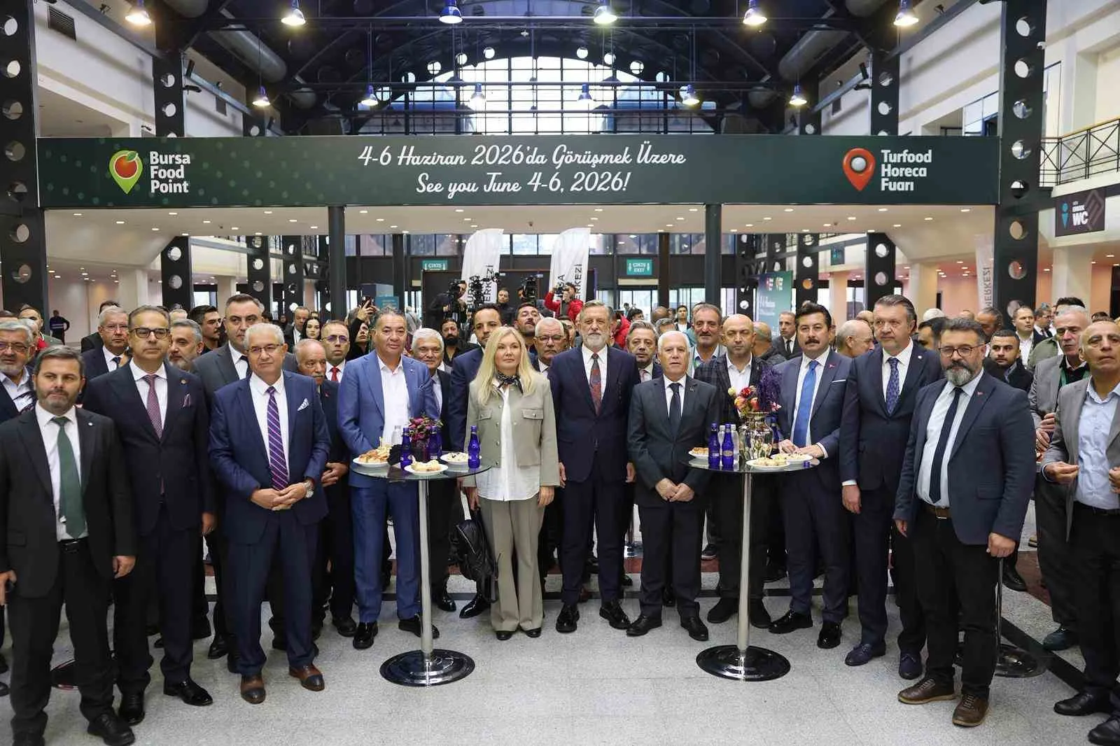 Bursa Food Point Fuarı’nda konuşan Büyükşehir Belediye Başkanı Mustafa Bozbey,