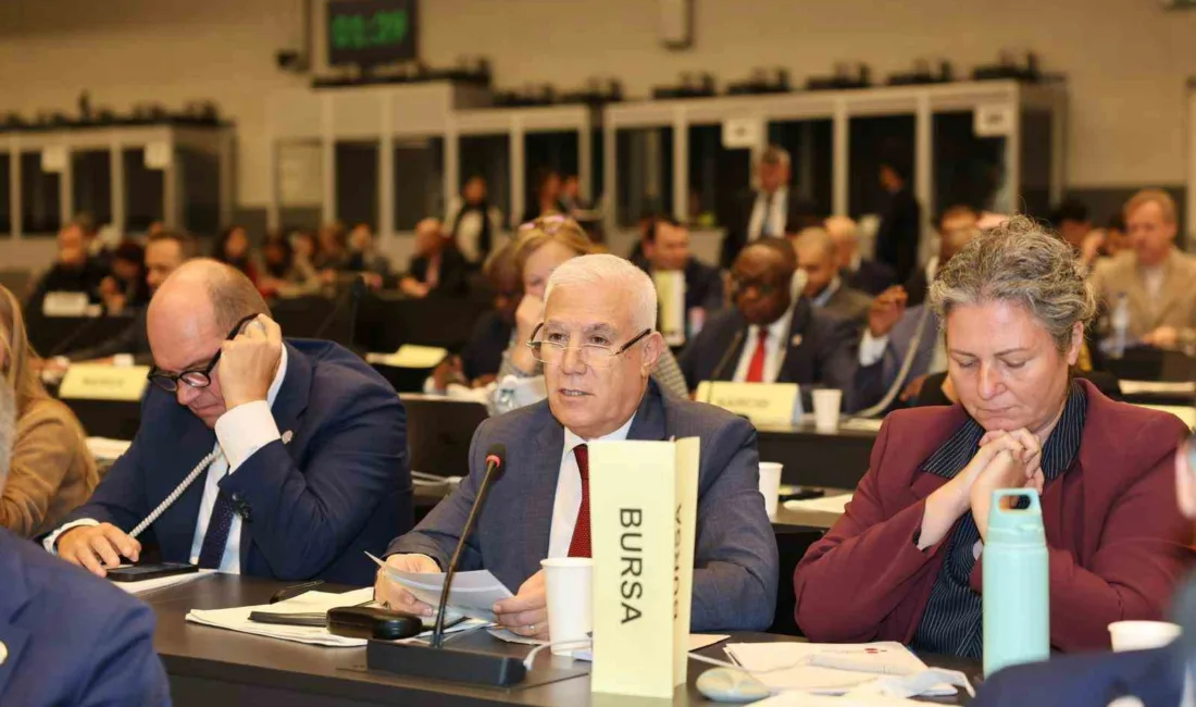 Bursa Büyükşehir Belediye Başkanı Mustafa Bozbey, Birleşmiş Milletler’in Cenevre’de düzenlediği