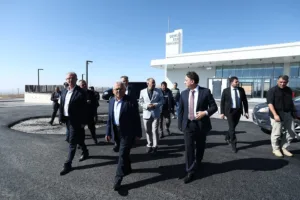 Kayseri Büyükşehir Belediye Başkanı Dr. Memduh Büyükkılıç, Develi ilçesindeki yapım