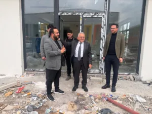 Kayseri Büyükşehir Belediye Başkanı Dr. Memduh Büyükkılıç, yapımı hızla devam