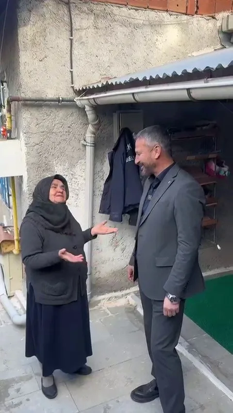 Eskipazar Belediye Başkanı Serkan Civa, sosyal medyada ilgi gören Nazife