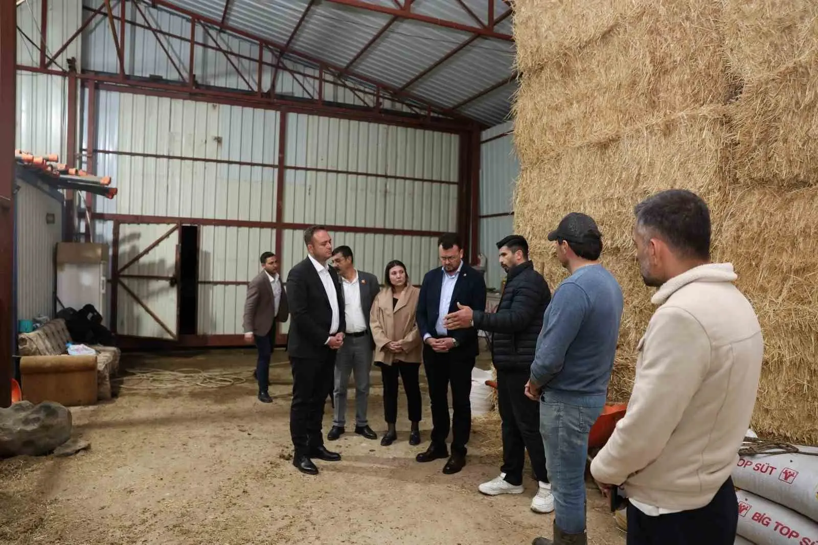 Çivril Belediye Başkanı Semih Dere, Denizli Milletvekili Şeref Arpacı ile