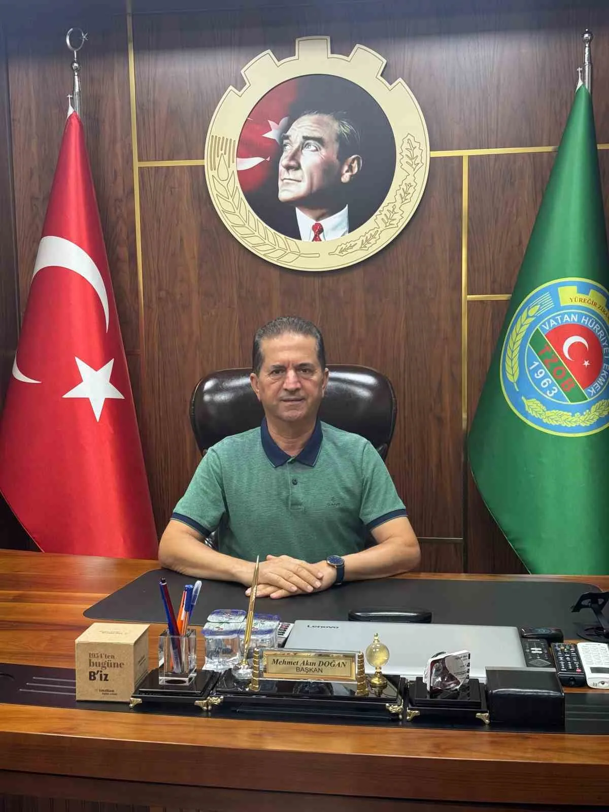 Adana Yüreğir Ziraat Odası Başkanı Mehmet Akın Doğan, çiftçinin finansal
