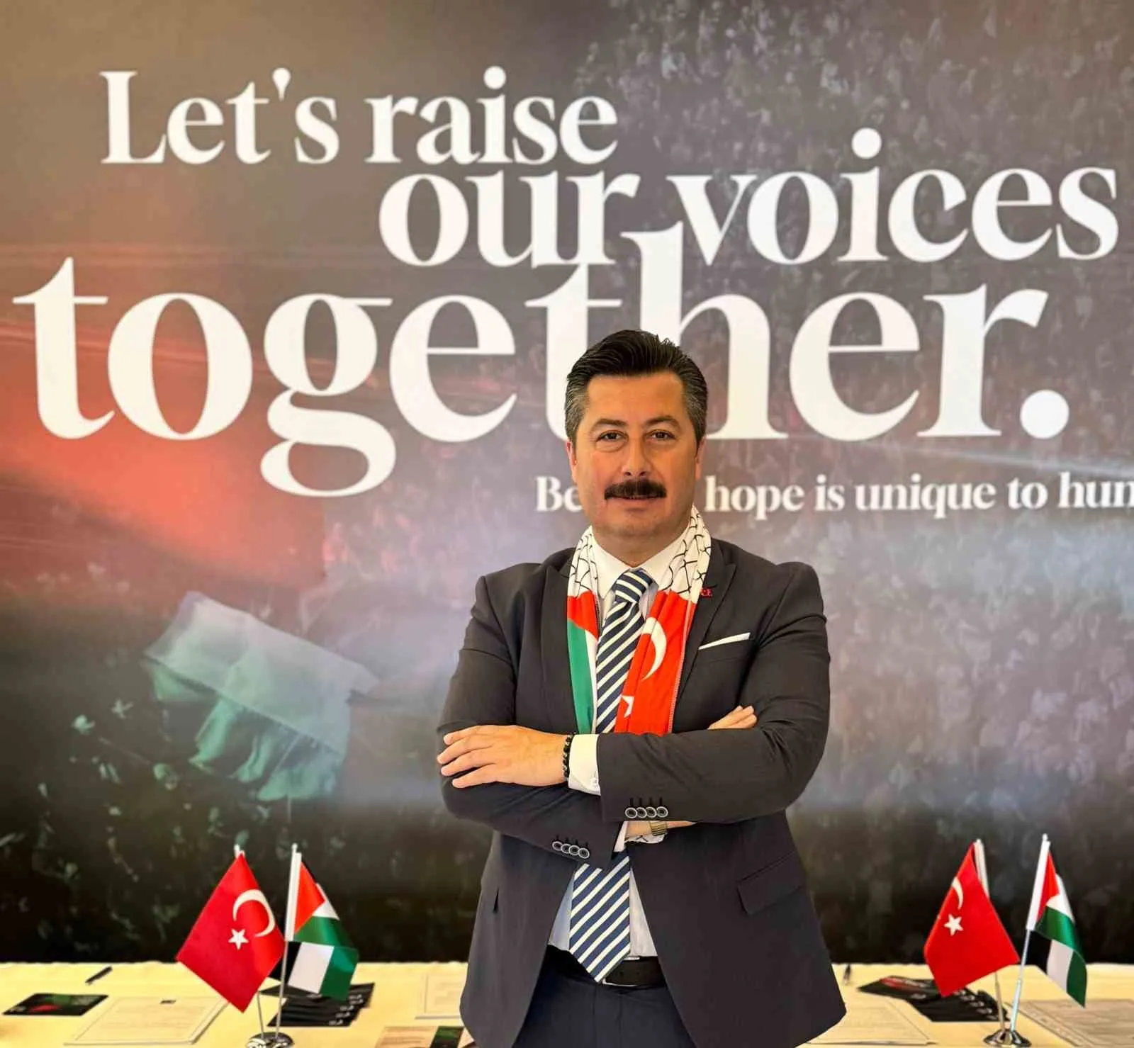 Yenişehir Belediye Başkanı Ercan Özel, Başkanlığını Filistin / El Halil