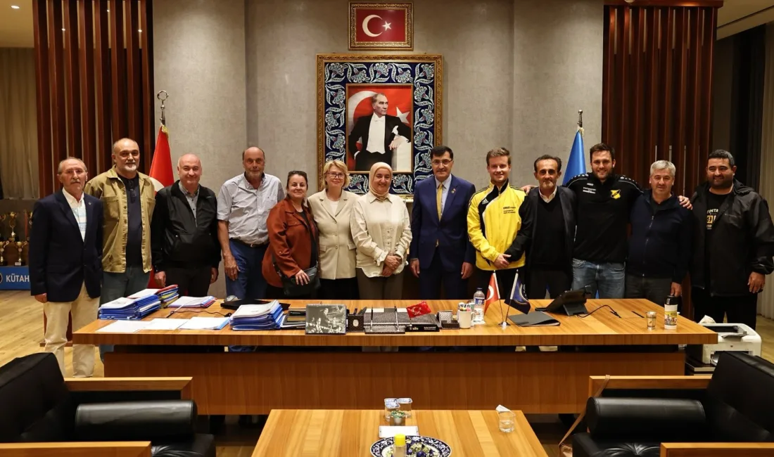 Kütahya Belediye Başkanı Eyüp Kahveci, Almanya’nın Nienhagen kentinden gelen heyeti