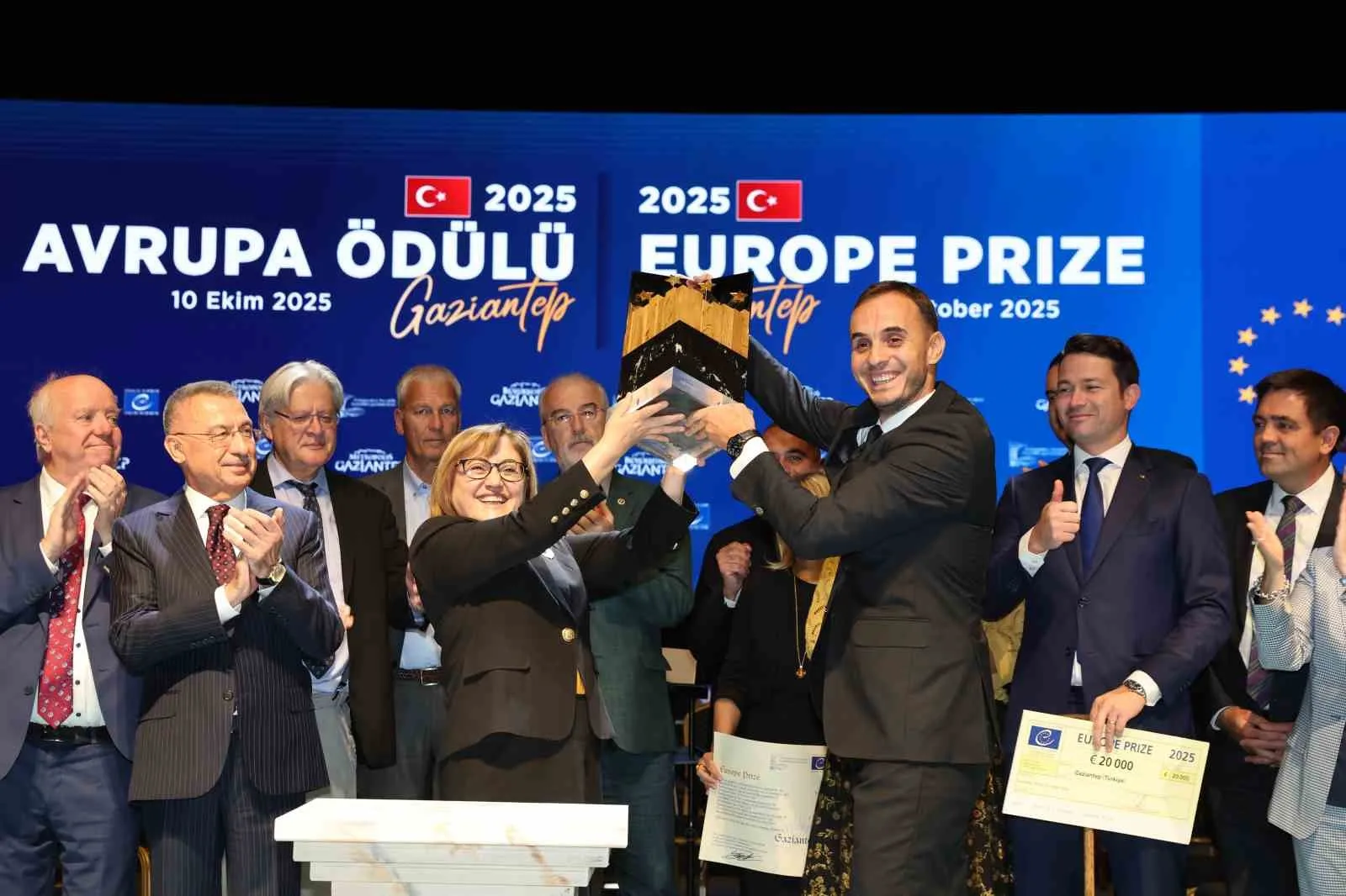 Gaziantep, Avrupa Konseyi Parlamenter Meclisi tarafından verilen 2025 Avrupa Ödülü’ne