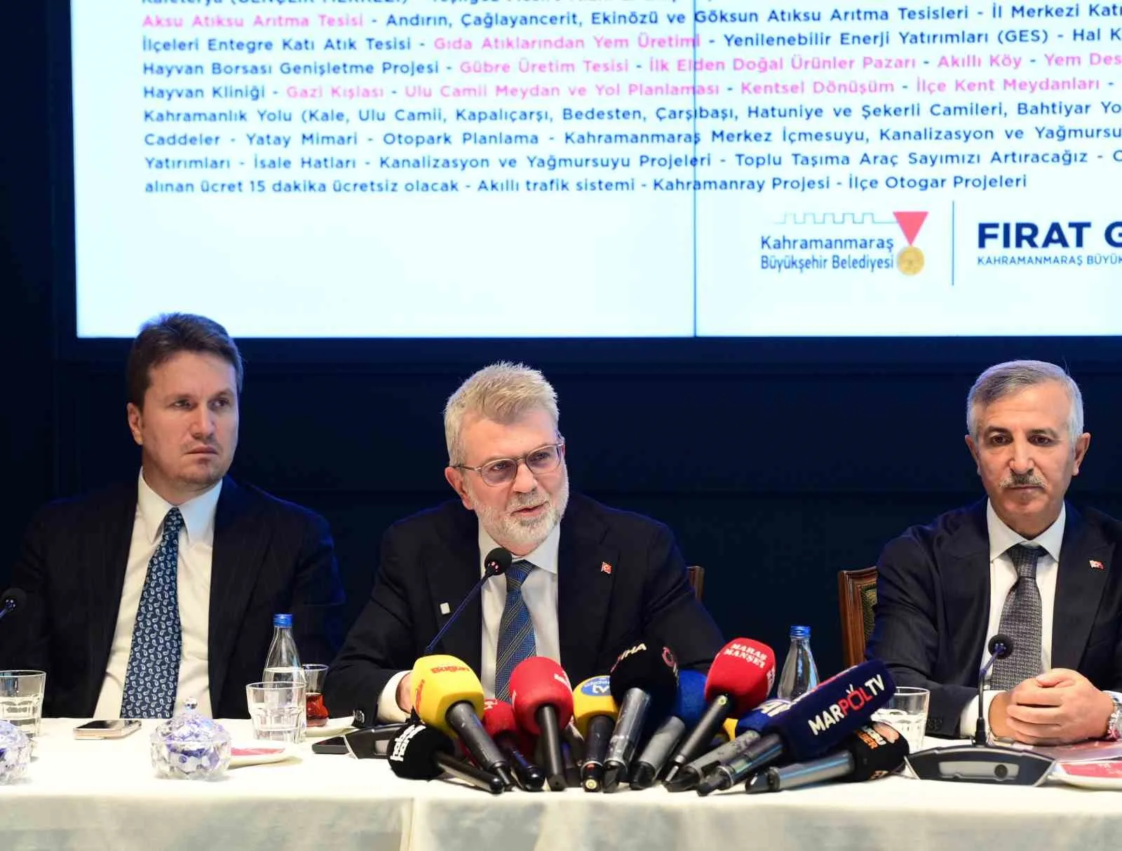 Kahramanmaraş Büyükşehir Belediye Başkanı Fırat Görgel, “Seçim öncesi lansman toplantılarında