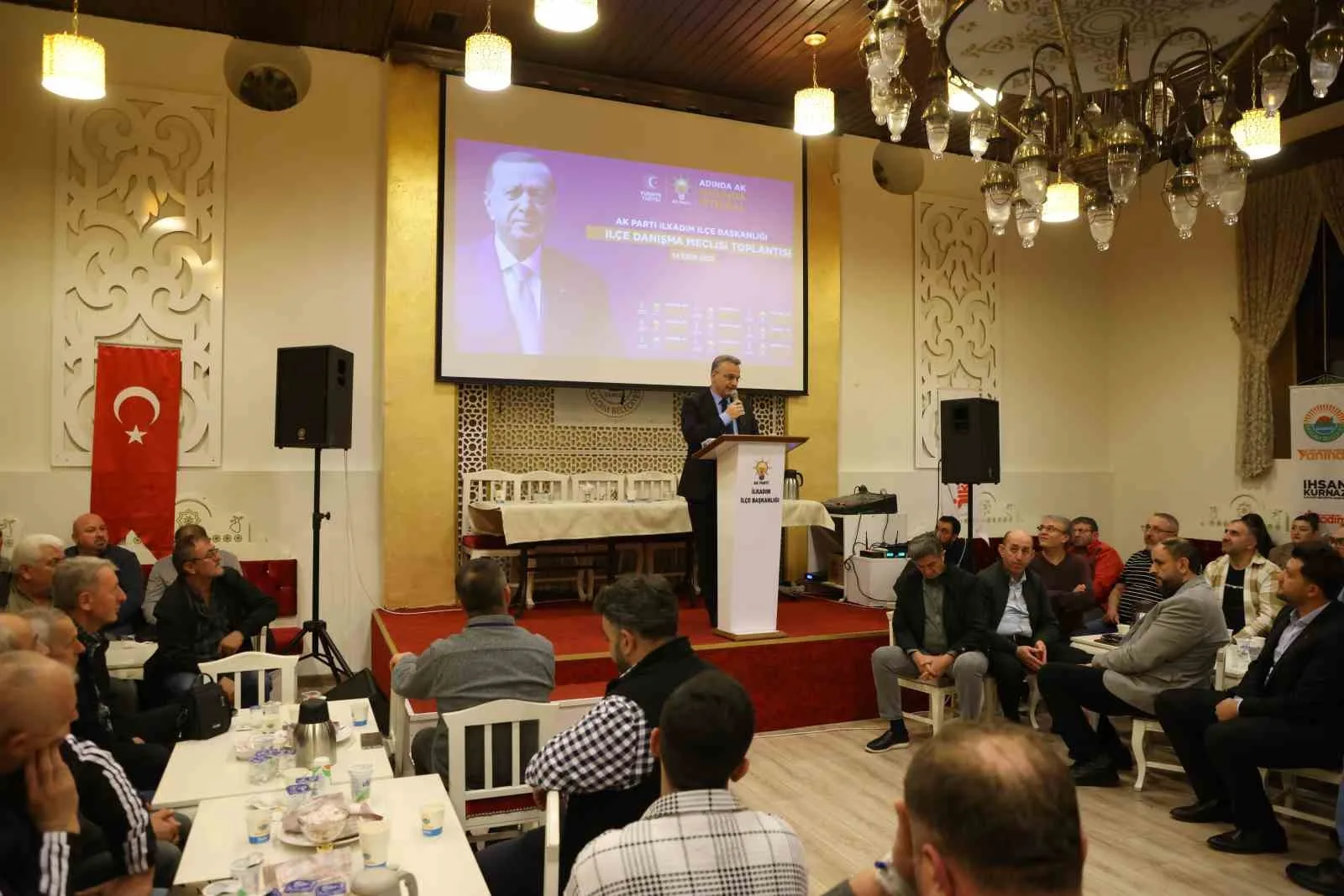 Samsun’un İlkadım Belediye Başkanı İhsan Kurnaz, “İlkadım’da, teşkilatlarımızdan aldığımız güçle