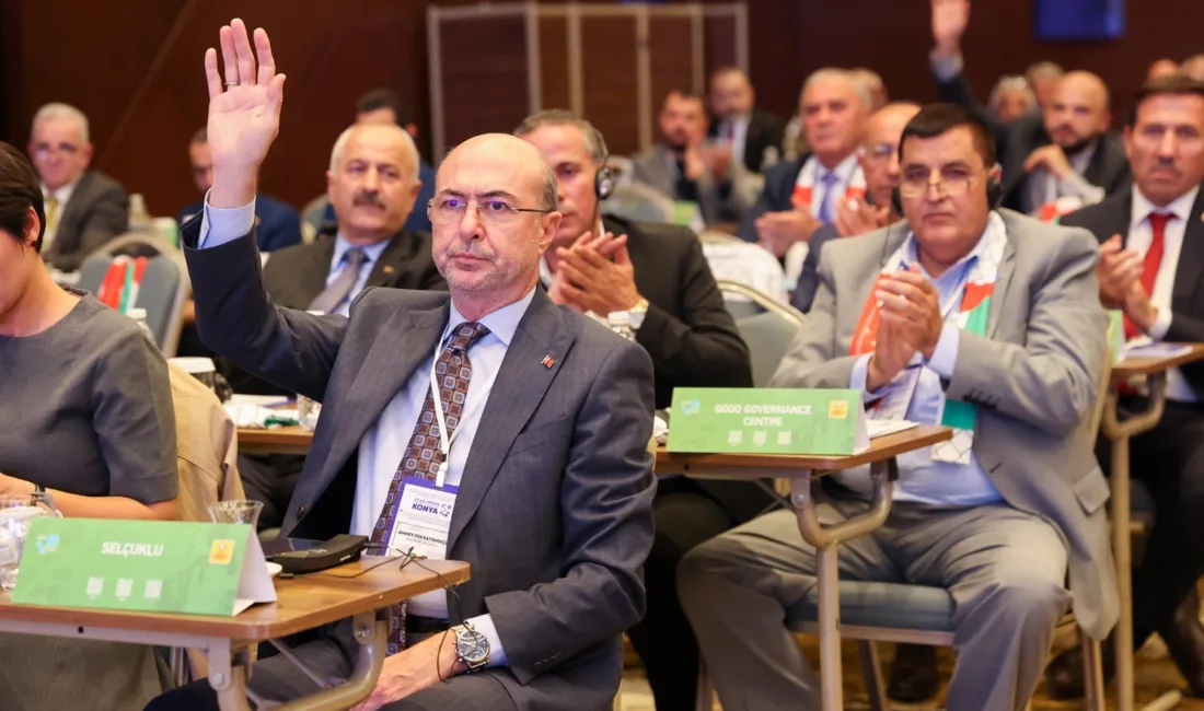 Konya’nın merkez Selçuklu İlçe Belediye Başkanı Ahmet Pekyatırmacı, UCLG-MEWA Genel