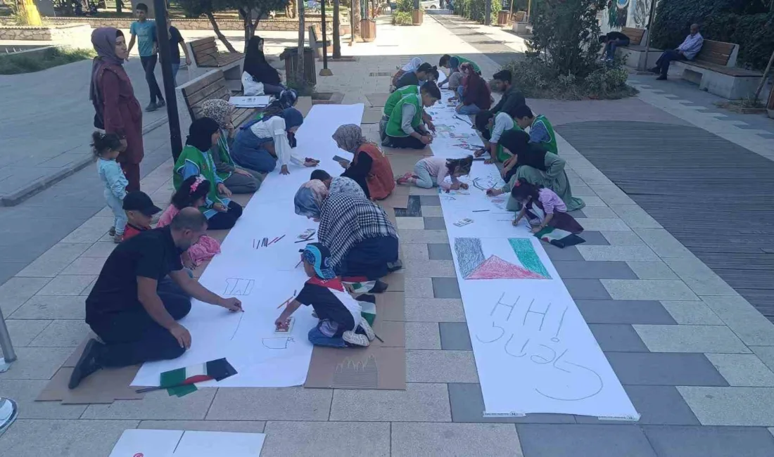 Yetim Vakfı tarafından İsrail’in Gazze’ye yönelik saldırılarında hayatını kaybeden çocuklara