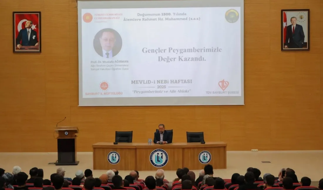 Bayburt İl Müftülüğü, Mevlid-i Nebi Haftası dolayısıyla ’Gençler Peygamberimizle Değer