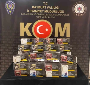 Bayburt İl Emniyet Müdürlüğü birimlerince son bir haftada gerçekleştirilen operasyonlarda
