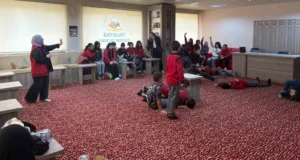 Bayburt Gençlik Merkezi, ’Okullar Merkezimde’ projesi çerçevesinde Rekabet Kurumu Kız